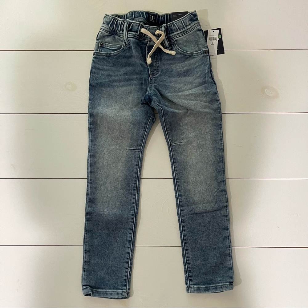 NWT Gap Factory Boys High Stretch Slim Pull On Jeans